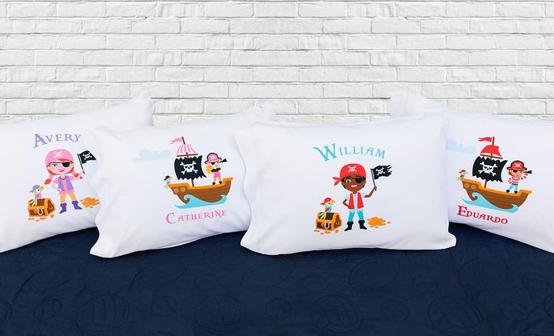 Corporate | Personalized Pirate Pillowcases