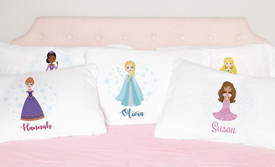 Personalized Princess Pillowcases