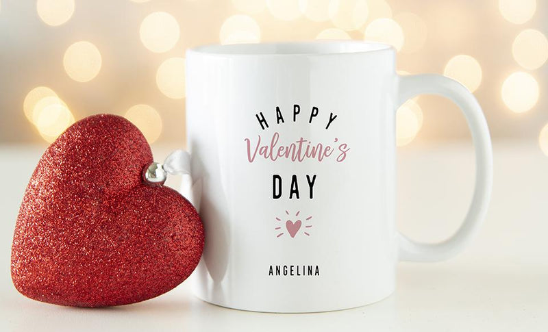 Personalized You + Me Valentine’s Day Mugs