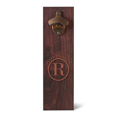 Corporate | Personalized Monogram Wall Mounted Bottle Opener