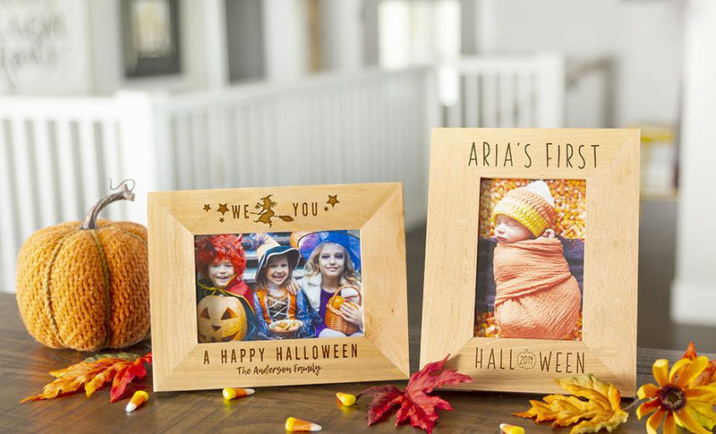 Personalized Happy Halloween Photo Frames