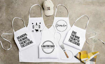 Corporate | Personalized Aprons for Dad and Grandpa