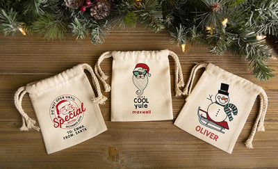 Personalized Holiday Gift Bags
