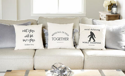 Personalized We’re All In This Together Throw Pillow Covers