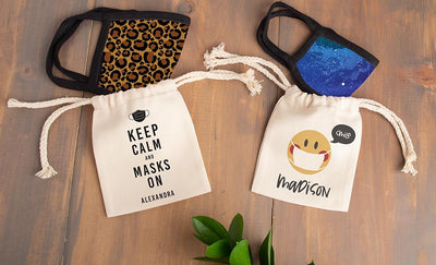 Corporate | Personalized Face Mask Bags