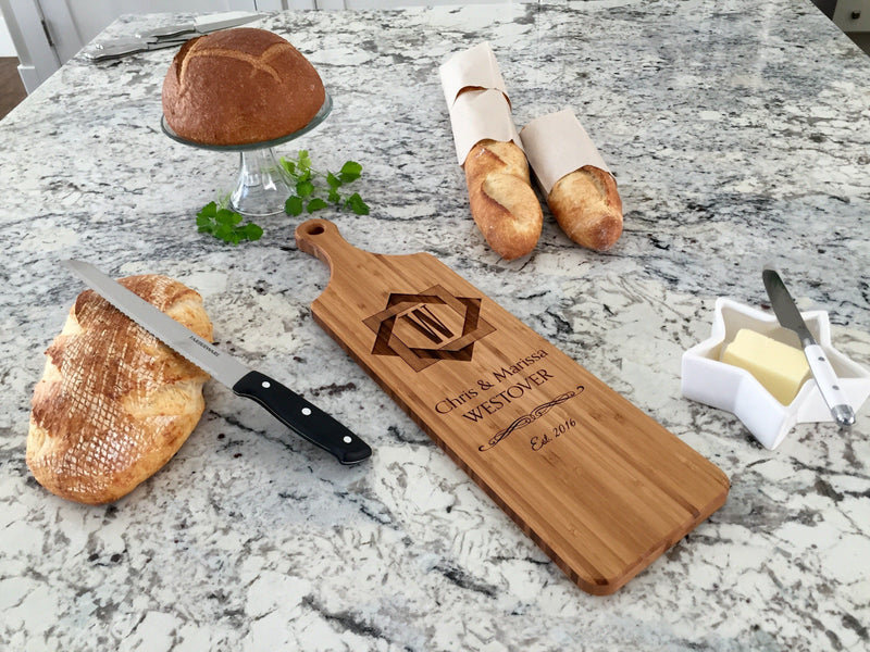 Preferred Rate - Personalized Bamboo Bread Boards