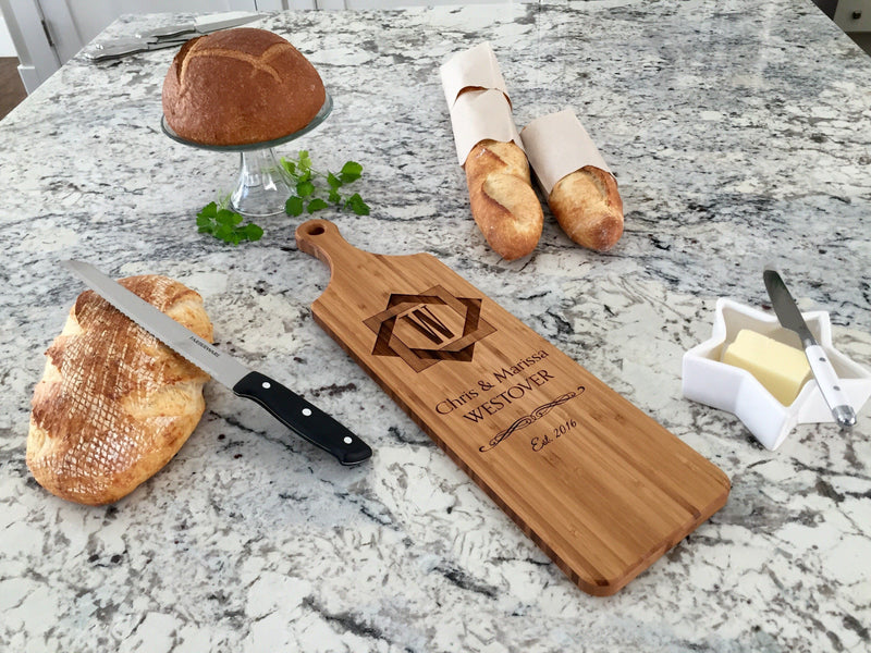 Prosperity Lending - Personalized Bamboo Bread Boards