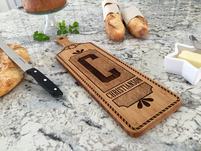Prosperity Lending - Personalized Bamboo Bread Boards
