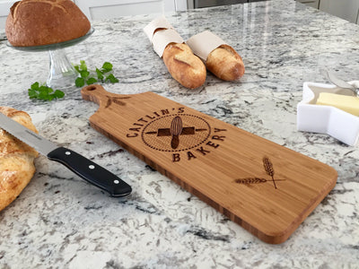 Prosperity Lending - Personalized Bamboo Bread Boards