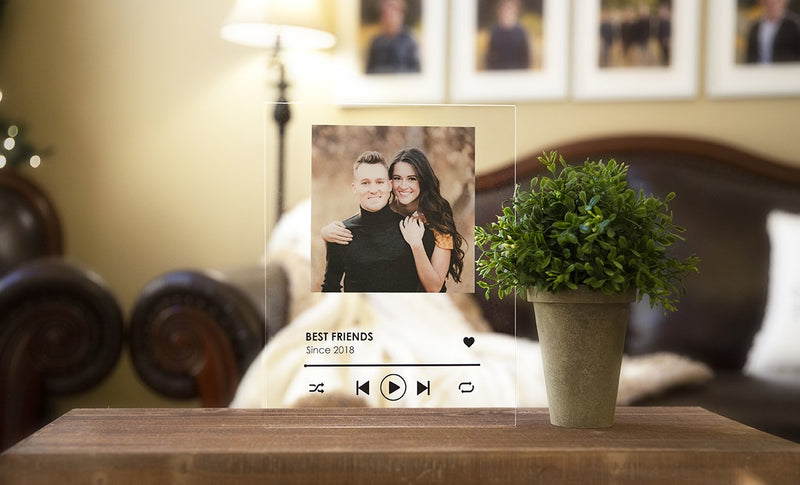 Personalized Acrylic Song Plaque