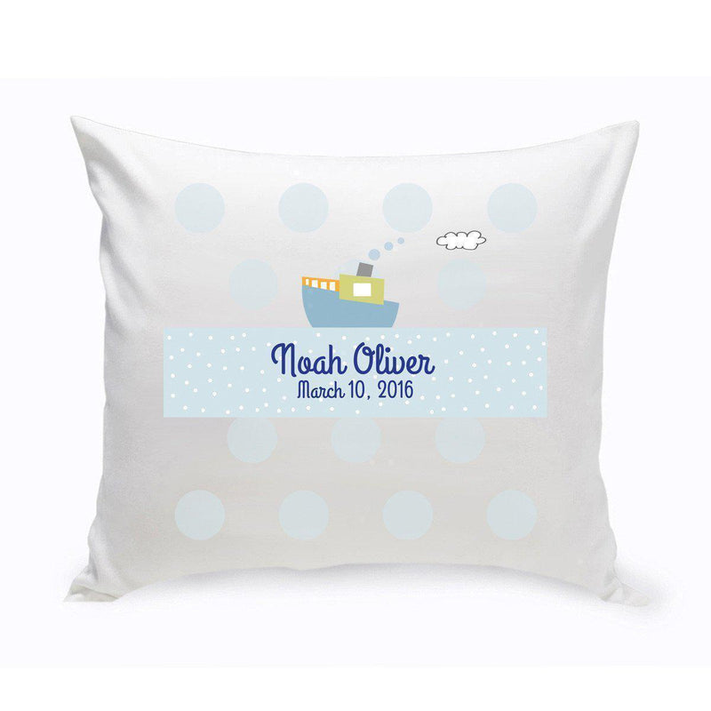 Personalized Baby Nursery Throw Pillow