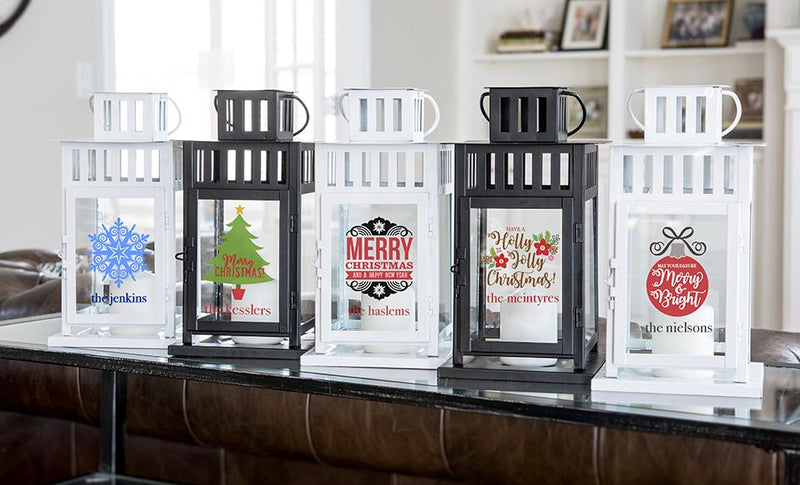 Personalized Christmas Lanterns