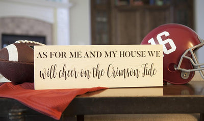 Personalized Sports Team Home Decor Signs