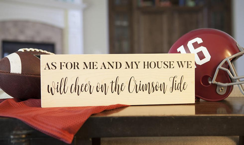 Personalized Sports Team Home Decor Signs
