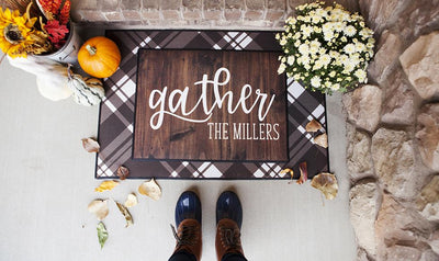 Corporate | Personalized Layered Fall Doormat Sets