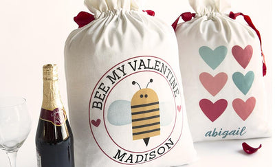 Personalized Love Themed Large Gift Bags