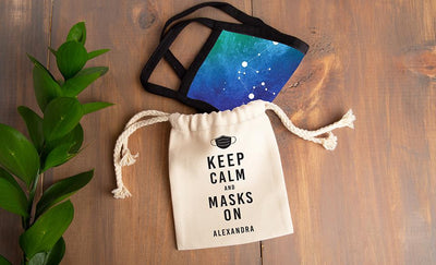 Corporate | Personalized Face Mask Bags