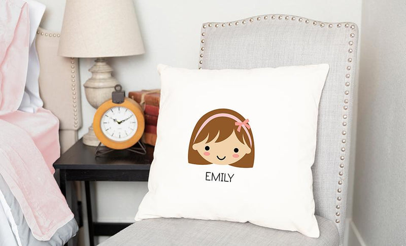 Personalized Children’s Character Throw Pillow Covers