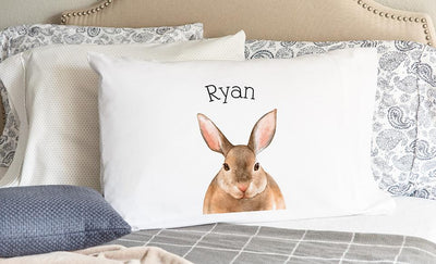 Personalized Woodland Animal Pillowcases