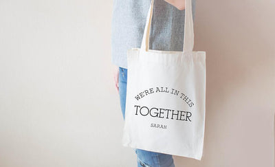Personalized We’re All In This Together Tote Bags