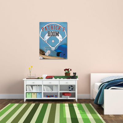 Personalized Sports Canvas Sign – 18x24