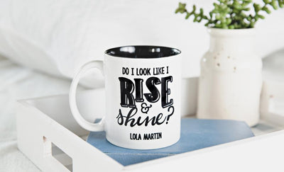 Love My Caffeine Personalized Coffee Mugs