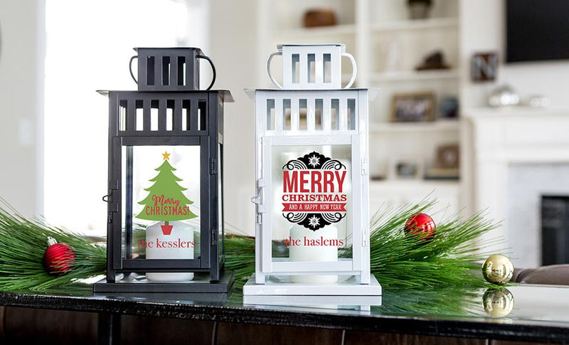 Personalized Christmas Lanterns