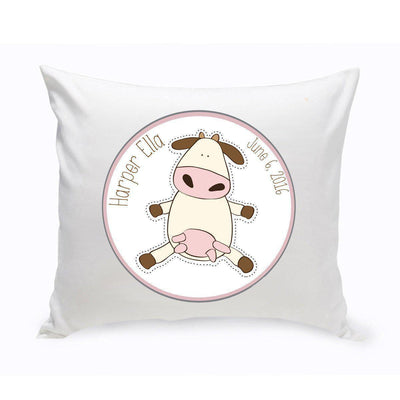 Personalized Baby Nursery Throw Pillow