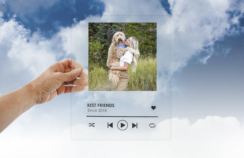 Personalized Acrylic Song Plaque
