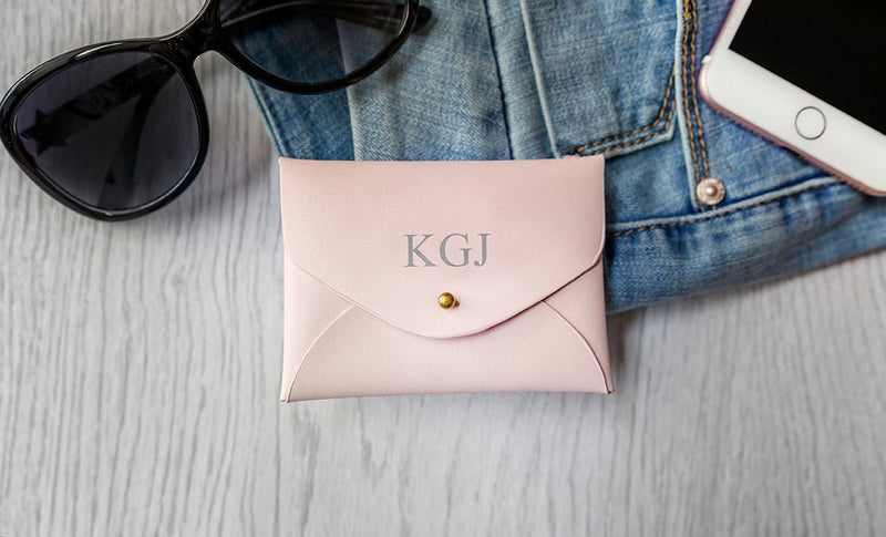 Personalized Vegan Leather Small Wallets