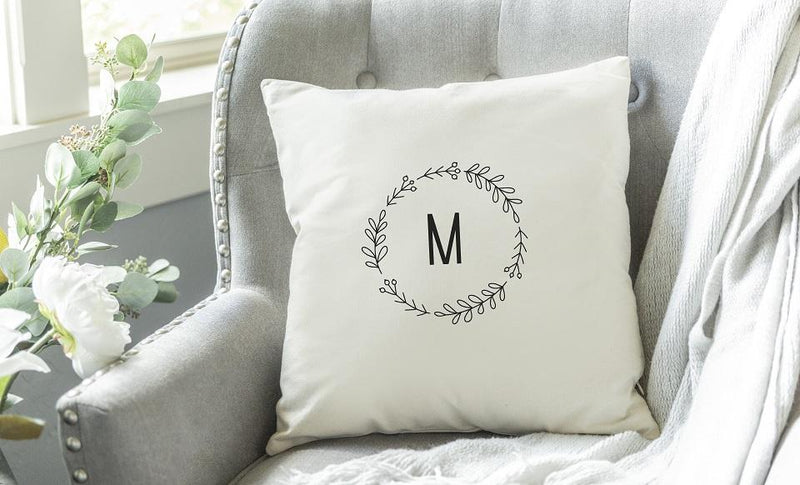 Monogram Throw Pillow Covers – Qualtry