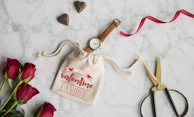 Personalized Love Themed Small Gift Bags