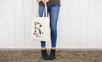 Monogrammed Tote Bags
