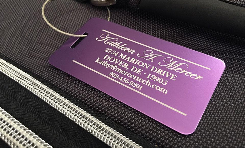 Qualtry luggage tags sale