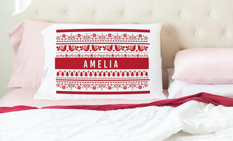 Personalized Christmas Pillowcases