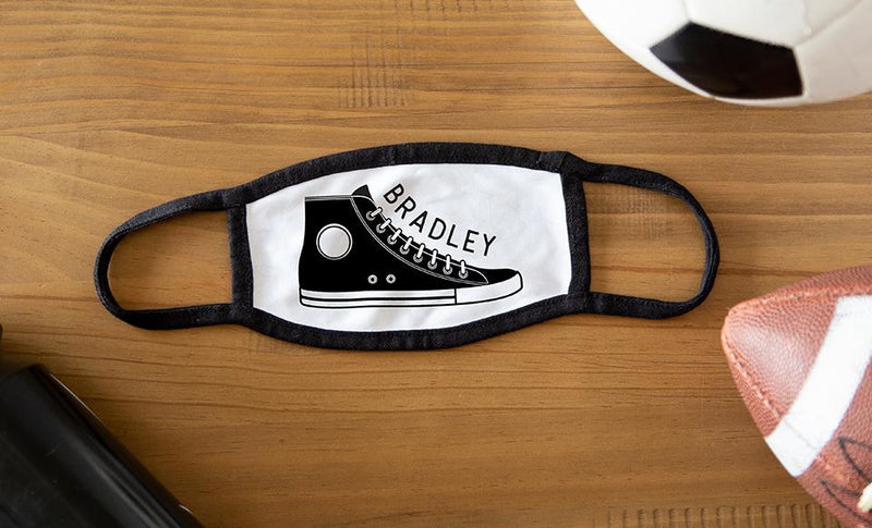 Personalized Sports Face Coverings for Children and Adults