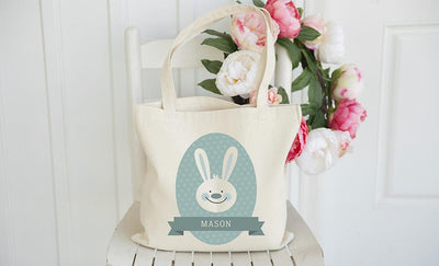 Personalized Easter Tote Bags