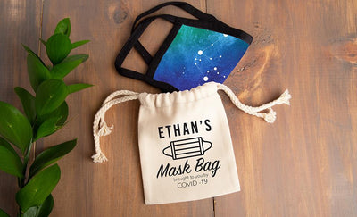 Corporate | Personalized Face Mask Bags