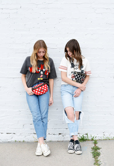 Personalized Polka Dot Fanny Packs