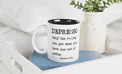Love My Caffeine Personalized Coffee Mugs