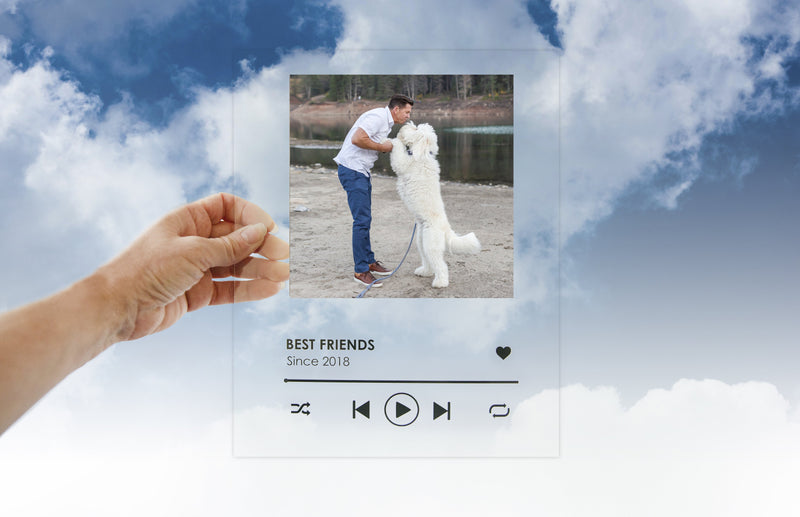 Personalized Acrylic Song Plaque