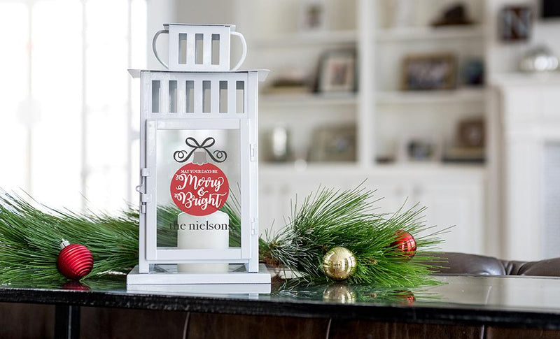 Personalized Christmas Lanterns
