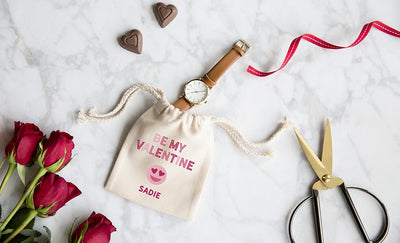 Personalized Love Themed Small Gift Bags