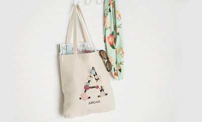Monogrammed Tote Bags