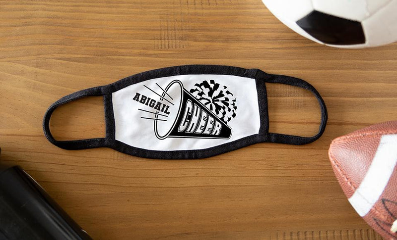 Personalized Sports Face Coverings for Children and Adults