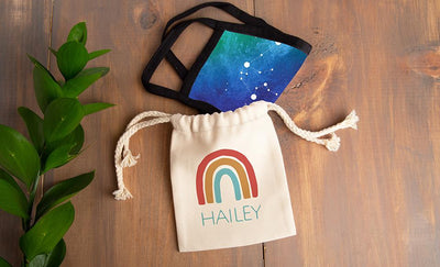 Corporate | Personalized Face Mask Bags