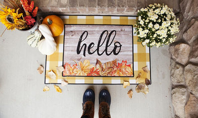Corporate | Personalized Layered Fall Doormat Sets