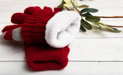 Personalized Monogrammed Knit Gloves