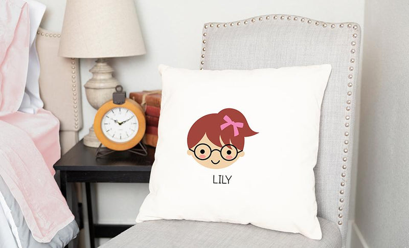 Personalized Children’s Character Throw Pillow Covers