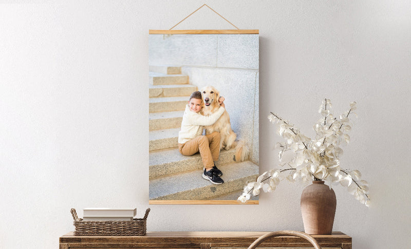 Personalized Hanging Canvas Prints (Multiple Sizes)